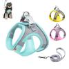 Dog Harness for Small Dogs Cats Reflective Pet Harness And Leash Set Adjustable Breathable Pet Chest Vest Leash Dog Accessories