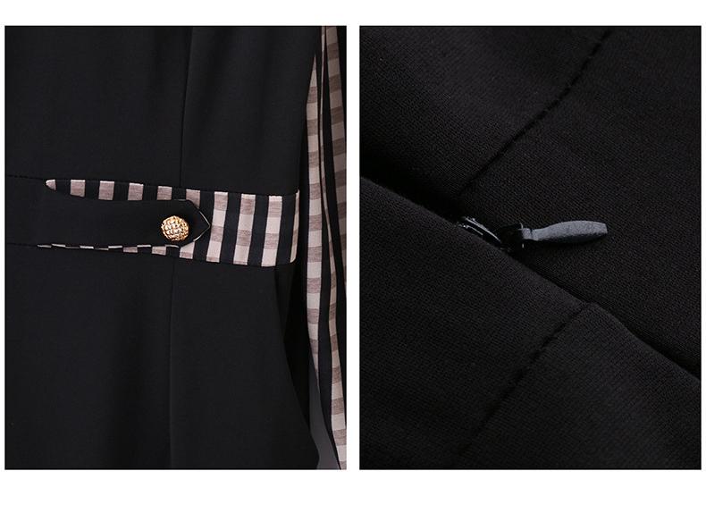 Весеннее клетчатое платье 2025: Женская стильная рубашка с отложным воротником, большого размера, с приталенным дизайном пэчворк (LX256)