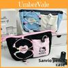 Пенал Hello Kitty Cinnamoroll из Оксфордской ткани на завязках, большая вместимость, для школьных принадлежностей