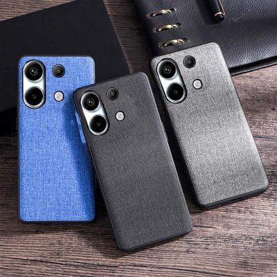 Для POCO M6 Pro 4G X6 Pro F5 Pro F5 X5 Pro M5 M4 X4 GT M4 Pro F3 M3 Pro X3 NFC тканевый чехол с жестким чехлом из мягкого ТПУ Fundas
