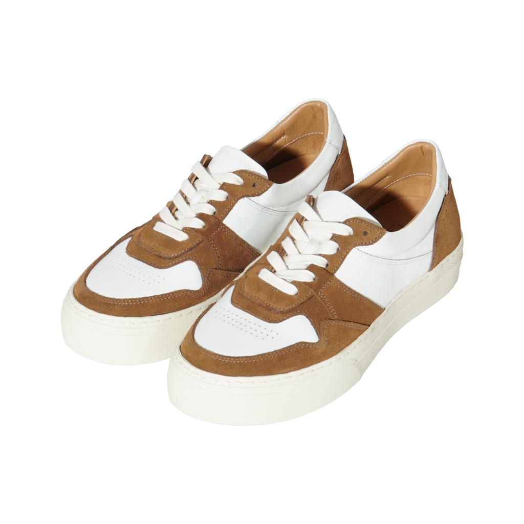 Guilf Chester Retro Sneakers In Calfsuede Medium Curry