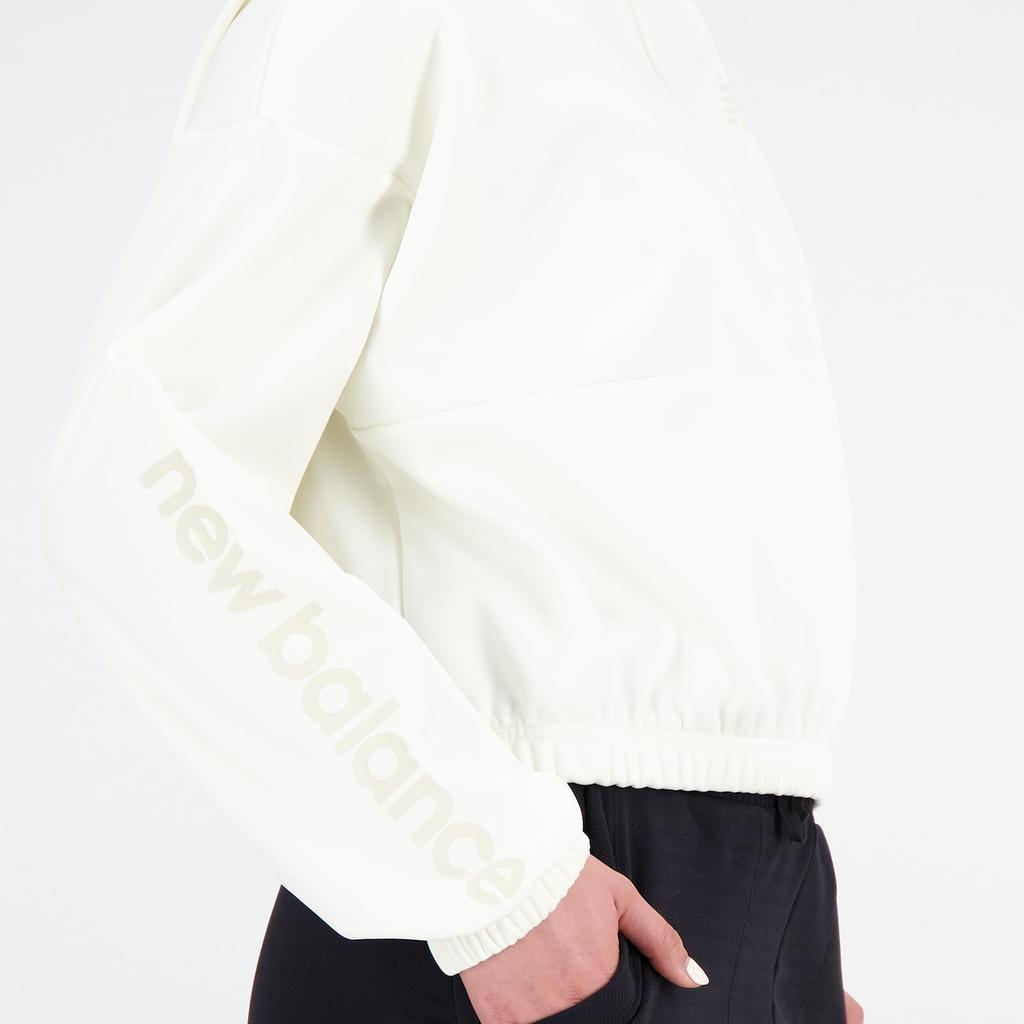 Флисовый флисовый топ Relentless с застежкой-молнией на четверть длины WT33187 SST XL [New Balance] женский (Морская соль)