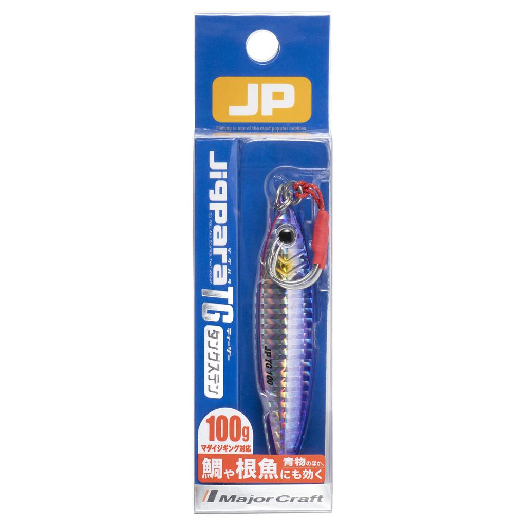 Major Craft Metal Jigpara TG Blue Jig, Tungsten, JPTG-100, Pink, 100g, #4