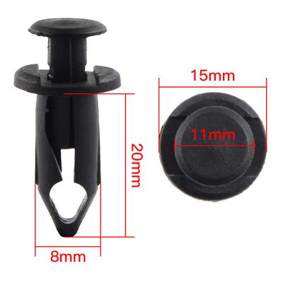 200 шт. Универсальные заклепки ATV 8 мм Крепежные винты для панелей отделки кузова обтекателя, клипсы, комплект заглушек для Polaris Sportsman 550 850 XP Rangers Rzr