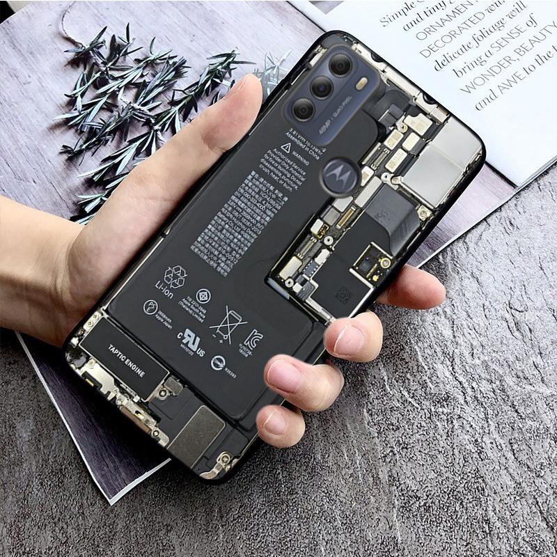 Чехол для материнской платы с аккумулятором для Motorola Moto G22 G60 G52 G9 G7 Plus G8 Power G100 G Stylus G30 G10 G60 G60S GPure