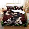 Новый комплект постельного белья Toji Fushiguro Jujutsu Kaisen Single Twin Full Queen King Size Bed Set Aldult Kid Bedroom Duvet cover Sets Anime