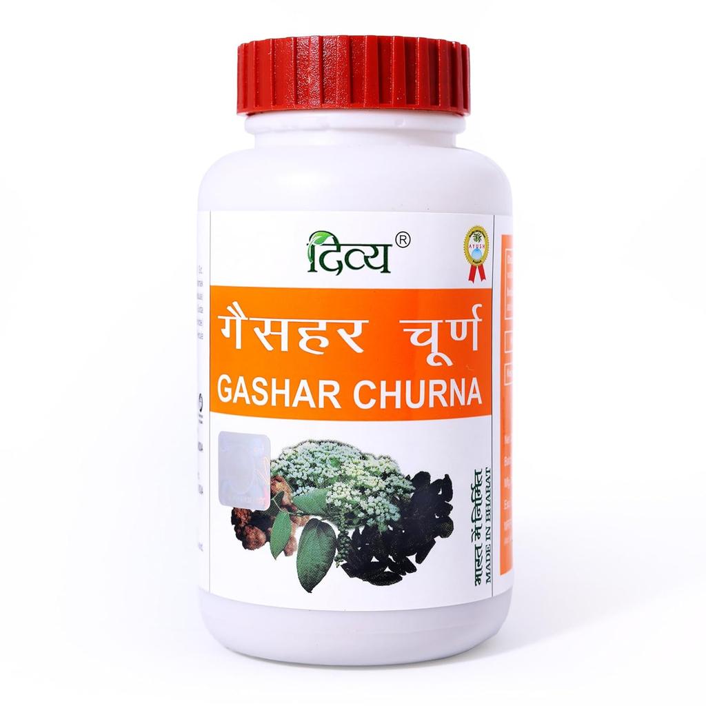 Patanjali Divya Gashar Churna Digestive Powder 100 g Pack Of 1 Herbal Digestive Support After Meals Daily Use