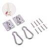 2Sets Ceiling Wall Mount U-Shaped Hooks Stainless Steel Heavy Duty Hammock Base