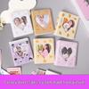 Heart-Shaped 3-Inch Polaroid Photo Storage Album for Small Cards