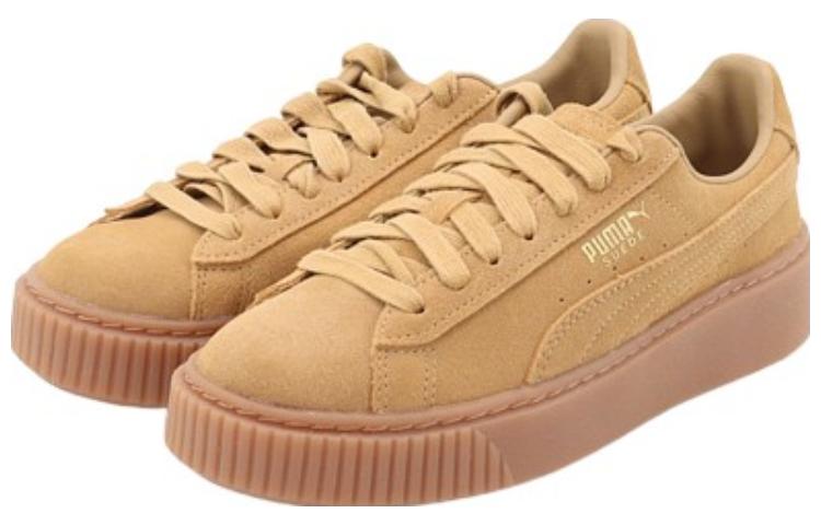 Женские кроссовки Puma Wmns Suede Platform SD 'Oatmeal'