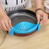 Фильтр для мойки Clip on Sink Dreiner Pan Pasta Dreiner Silicone Food Dreiner Anti Spill Drain Basket Universal Drailer для кухни, ресторана, пикника