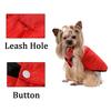 Reversible Pet Clothes Winter Solid Puppy Jacket Coat Windproof Dog Button Vest Costume For Small Large Dogs Chihuahua Labrador