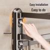 Miling No-Drill Folding Wall Towel Rack