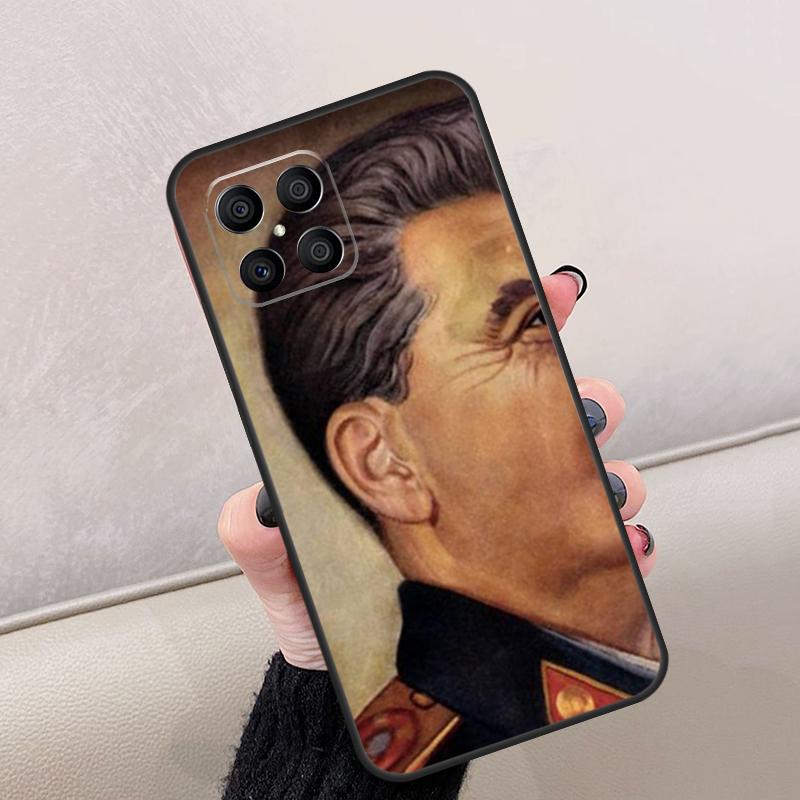 Russian Commander Stalin For Honor Magic 7 6 5 8 Pro Case For Honor 200 Lite 400 70 50 X8c X8b X9a X9b X9c X9d Win RT