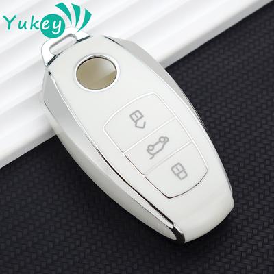 Держатель для брелока для VW Volkswagen Touareg 2017 2018 2019 2020 2021 Мягкий чехол для автомобильного ключа из ТПУ, защитные аксессуары