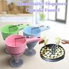 Adjustable Batter Dispenser with Stand Handle Small Food Ball Baking Tools Cooking Funnel  Food