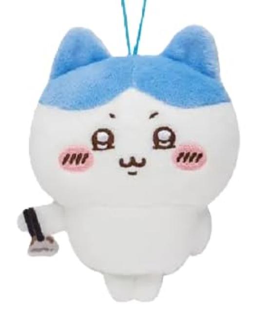 Cute and Cute Hachiware Mascot, Approx. 9cm Plush Toy (Jacoten)