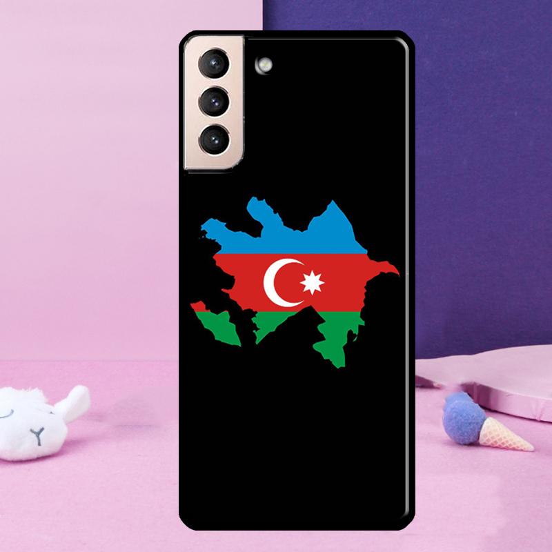 Чехол для телефона с флагом Азербайджана для Samsung Galaxy S25 Ultra S24 Ultra S9 S10 S20 S21 S22 Plus S23 S24 FE