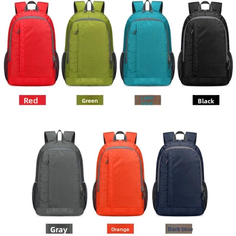 Складной рюкзак для спорта на открытом воздухе, мужской и женский повседневный дорожный легкий рюкзак