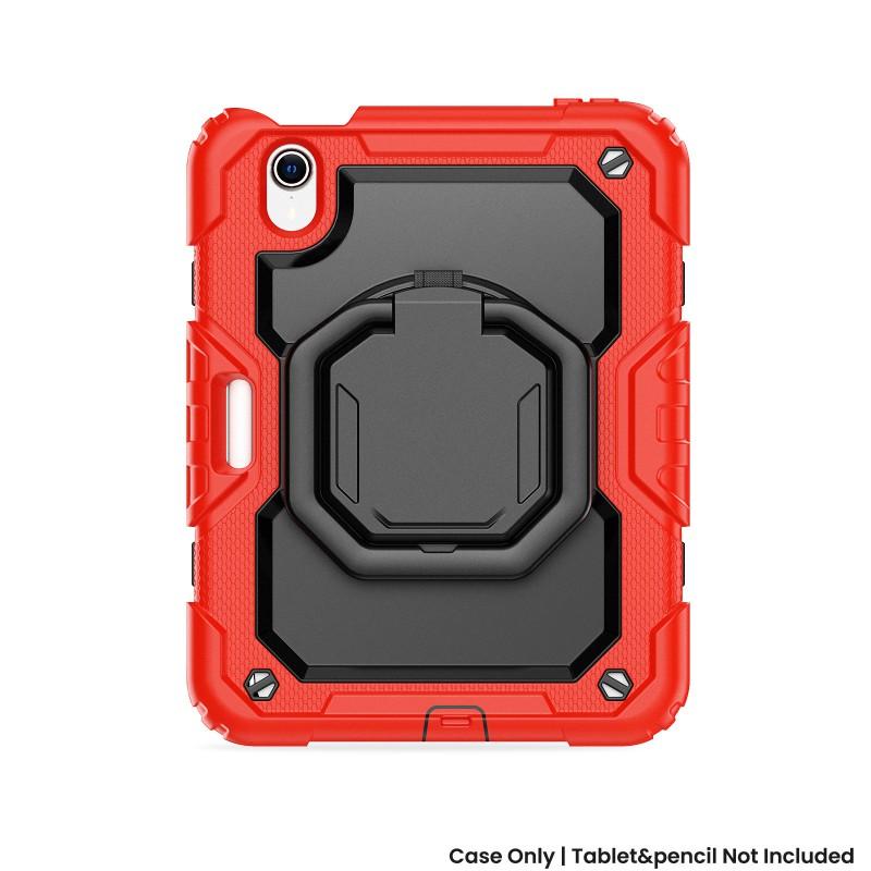 IPad Mini 6/7 Case Shockproof 360 Rotating Stand Hand Strap Silicone Cover Tablet