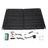 ETFE Foldable Solar Panel with 60A Controller OBD Plug Set 60W Dual USB 12V IP68 Waterproof for