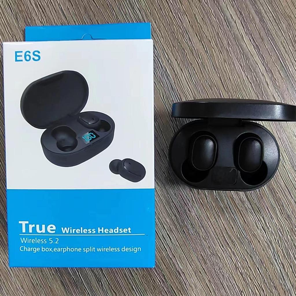 Bluetooth-гарнитура Macaron E6S/A6S/E7 с цифровым дисплеем — спортивные мини-наушники