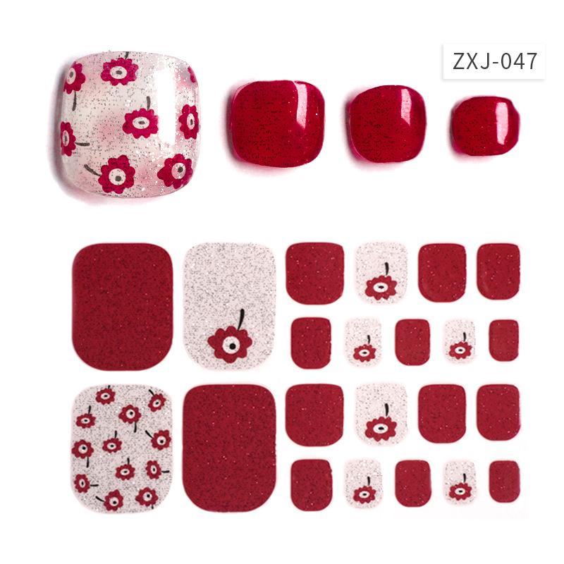 Toenail Stickers, Manicure Stickers, Toe Nail Stickers, Manicure Stickers, Fully Waterproof Foot Stickers