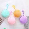 Soft Plush Round Coin Bags Purse Small Coin Money Pouch Wallet Portable Keyring Keychain Earphone Storage Clutch Bags Organizer