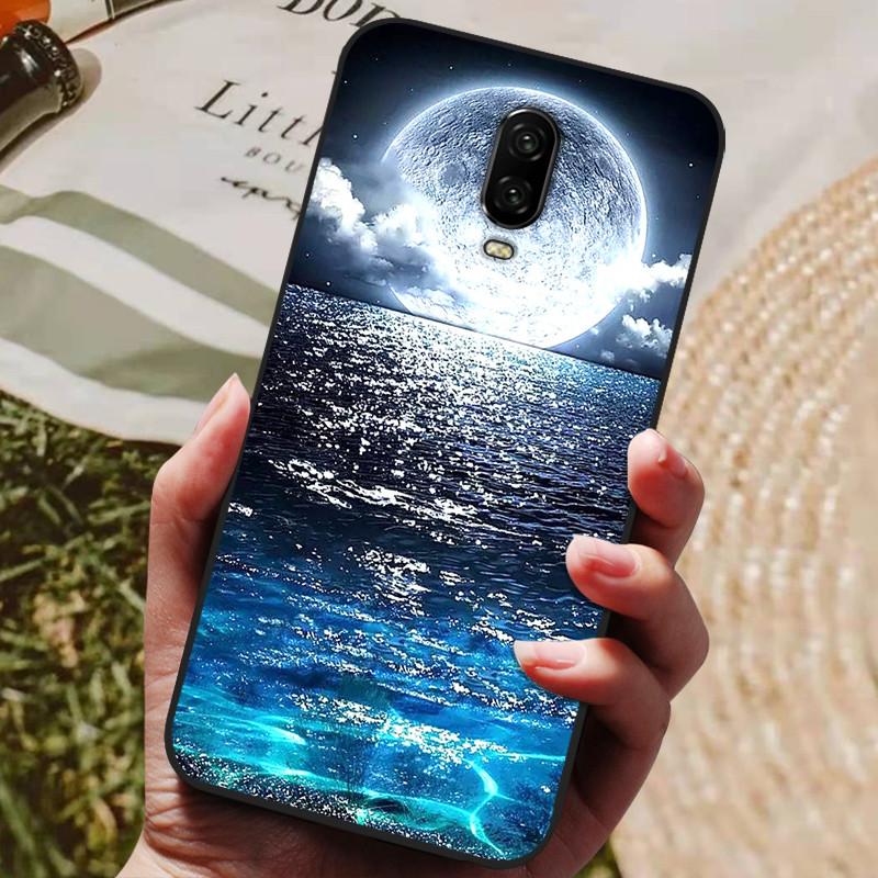 Чехол для Oneplus 6 6T Силиконовый Мягкий ТПУ Задняя Крышка Чехол для Телефона Для One Plus Oneplus 6t 6 T Чехол Черный Чехол Coque Fundas Capa