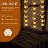 Butterfly Fairy String Lights, Fairy Decorative Lights 3M/10ft 20LEDs Battery Operated String Light for Indoor Outdoor Home Garden Summer (Butterfly)