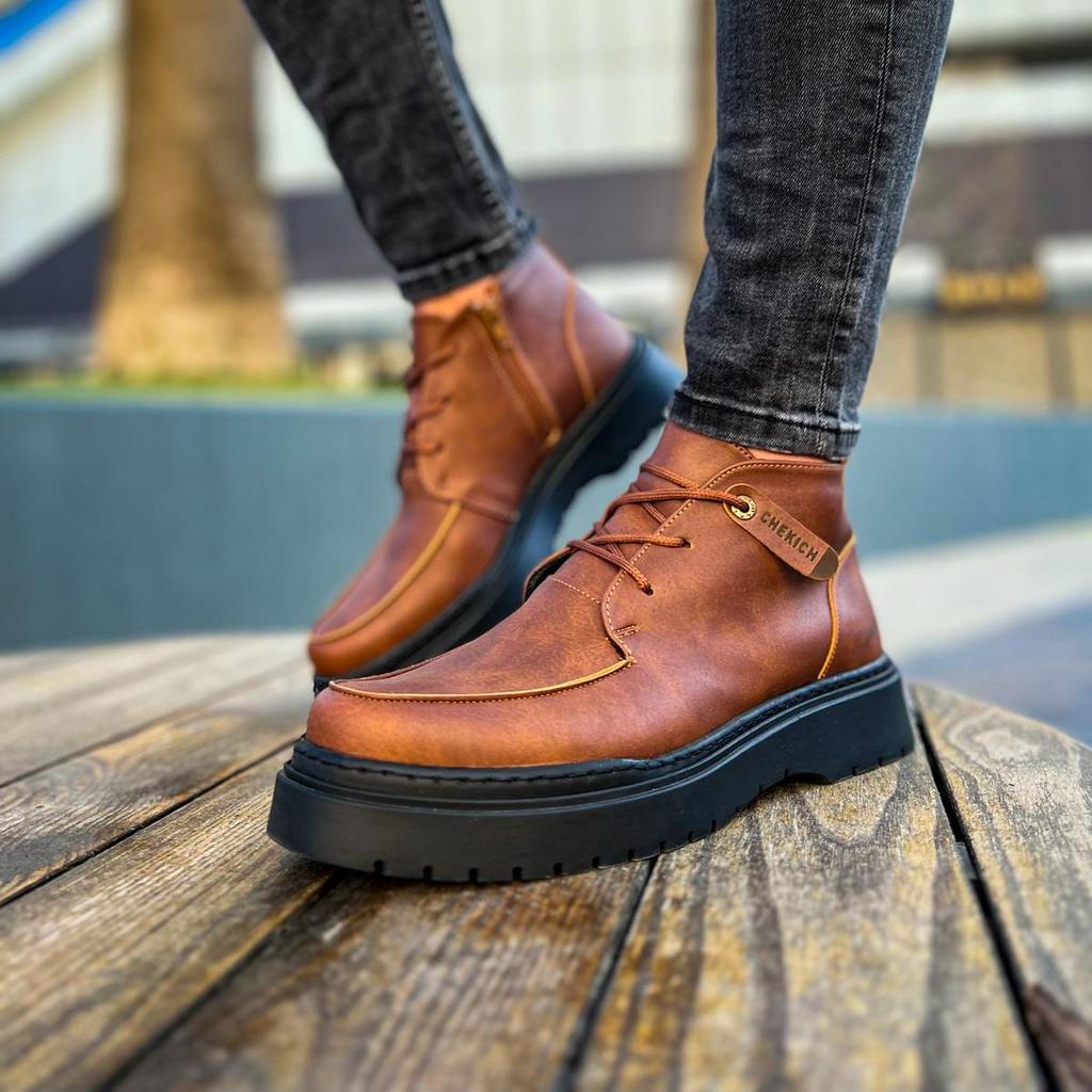 Chekich Оригинальные мужские ботинки, черные ботинки, весенние Vinter Chelsea, повседневные классические ботильоны, зимние нескользящие зимние ботинки, мужские ботинки высокого качества, 2023 г.