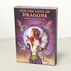 10.4*7.3cm for The Love of Dragons Oracle Deck 44 Pcs Cards