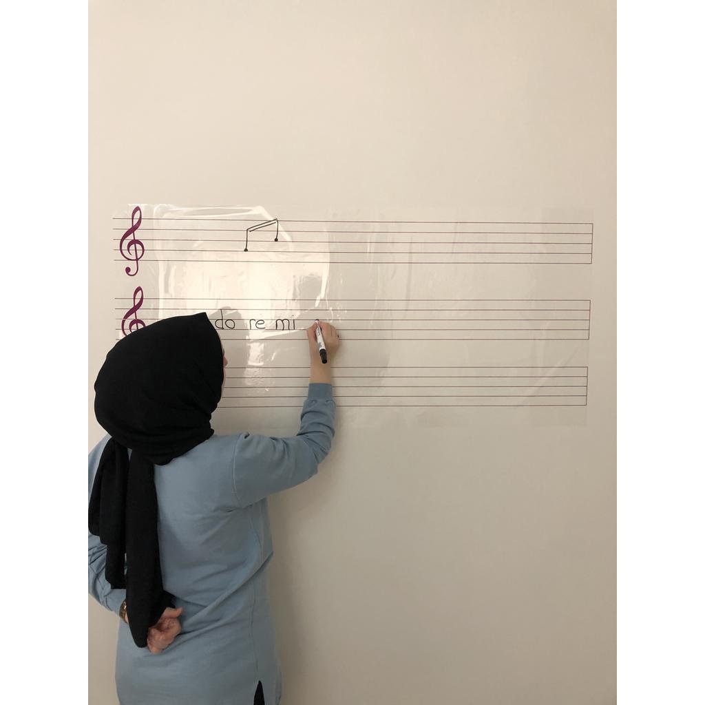 Доска для заметок с клавишей G и умной бумажной доской с портретом на подкладке и ручкой в ​​подарок