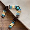 PU Leather Bohemian Style Waist Chain Retro Weave Belt Vintage Ethnic Style Belt  Female/Girls