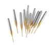 Hilitand Carbide End Mills Small Size 0.1 inch (3.175 mm) Shank Diameter x 0.04