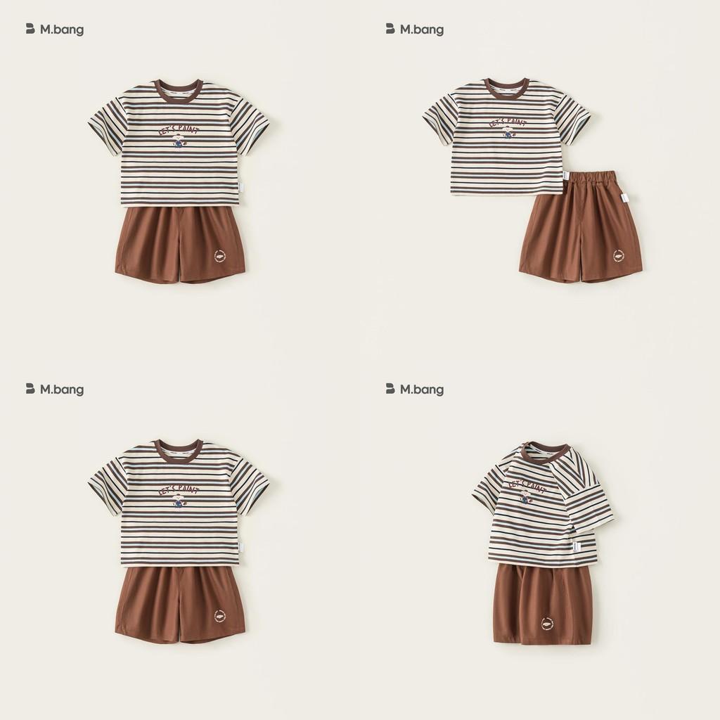 Boys Short Sleeve T Shirt And Shorts Set With Cotton Material For Summer Play