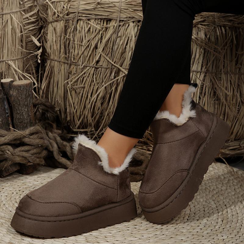 2024 Круглый носок женские ботинки зимняя обувь женские австралийские низкие резиновые осенние туфли Edelweiss Roman Cotton