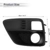 №57731VA010 для Subaru WRX 2015-2017 Черный Передний Левый Передний Нижний Бампер Накладки Крышки Противотуманной Фары АБС 1 шт.