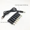 12В USB C штекер к 3,5/4,0/4,8/5,5 мм Зарядный кабель для роутера, камеры видеонаблюдения