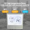 Smart Thermostat 5+2 Programmable 16A Electric Heating Thermostat DIY Install LCD Display Smart