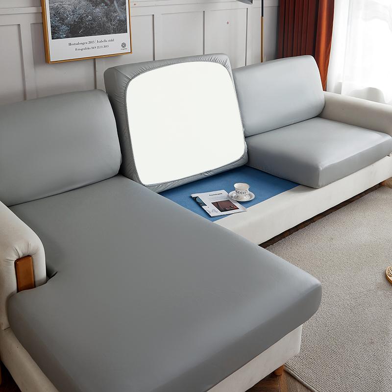 Водонепроницаемые эластичные чехлы на сиденье дивана из полиуретана, чехол-накидка для защиты мебели на диван-двухместный, диван, для замены сиденья, для гостиной
