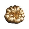 Gold Pumpkin Autumn Decor Decorative Pumpkin for Halloween Thanksgiving Table Centerpiece Mantle Bowl Wedding Party