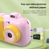2.7K Cute Kids Instant Camera 42MP Kids Digital Camera Childeren Instant Print Camera with 2.4-inch