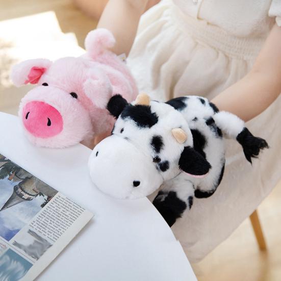 Плюшевая ферма, рот, собака, рука, кукольная игрушка, подвижное животное, утка, лошадь, корова, овца, свинья, ручная кукла, роль