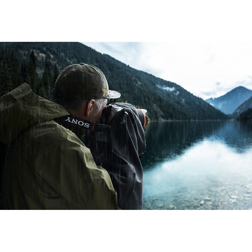 SONY Genuine Lens Rain Cover Black (Sony) LCR-ES