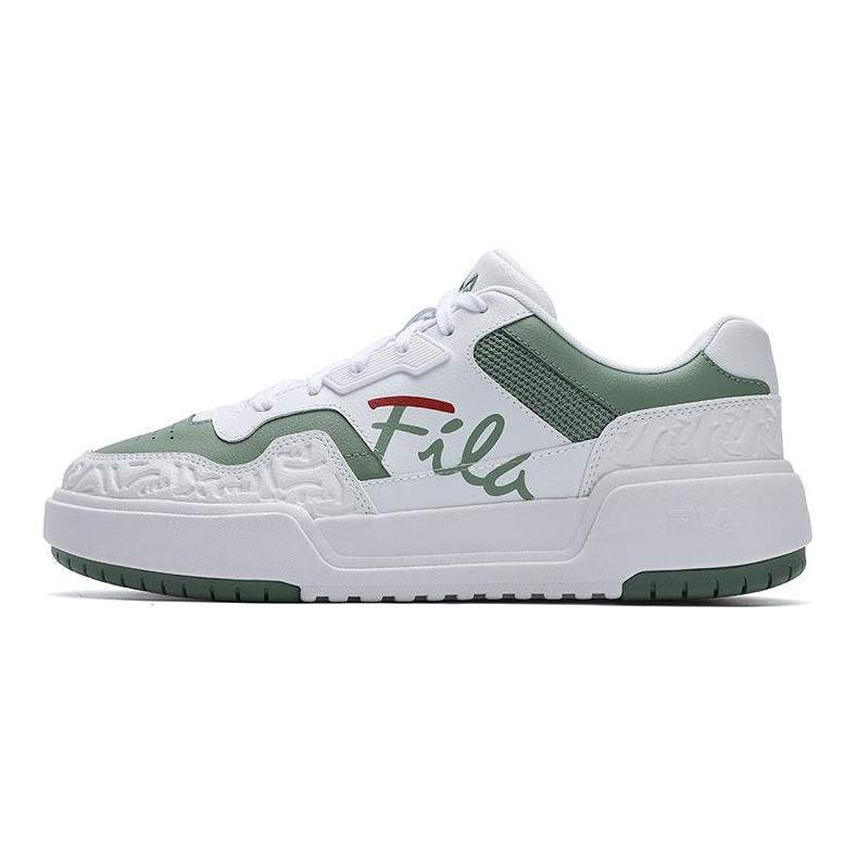 Fila CAMPUS Квадратные кроссовки с амортизацией, износостойкие, низкие, для скейтбординга, мужские, зеленые, F12M522208FAA