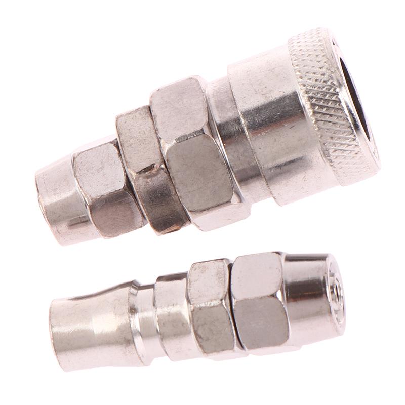 2 шт. пневматический фитинг типа C, соединение высокого давления, 8 мм, штуцер для шланга, воздушный шланг, быстрый соединитель для компрессора для воздушного компрессора