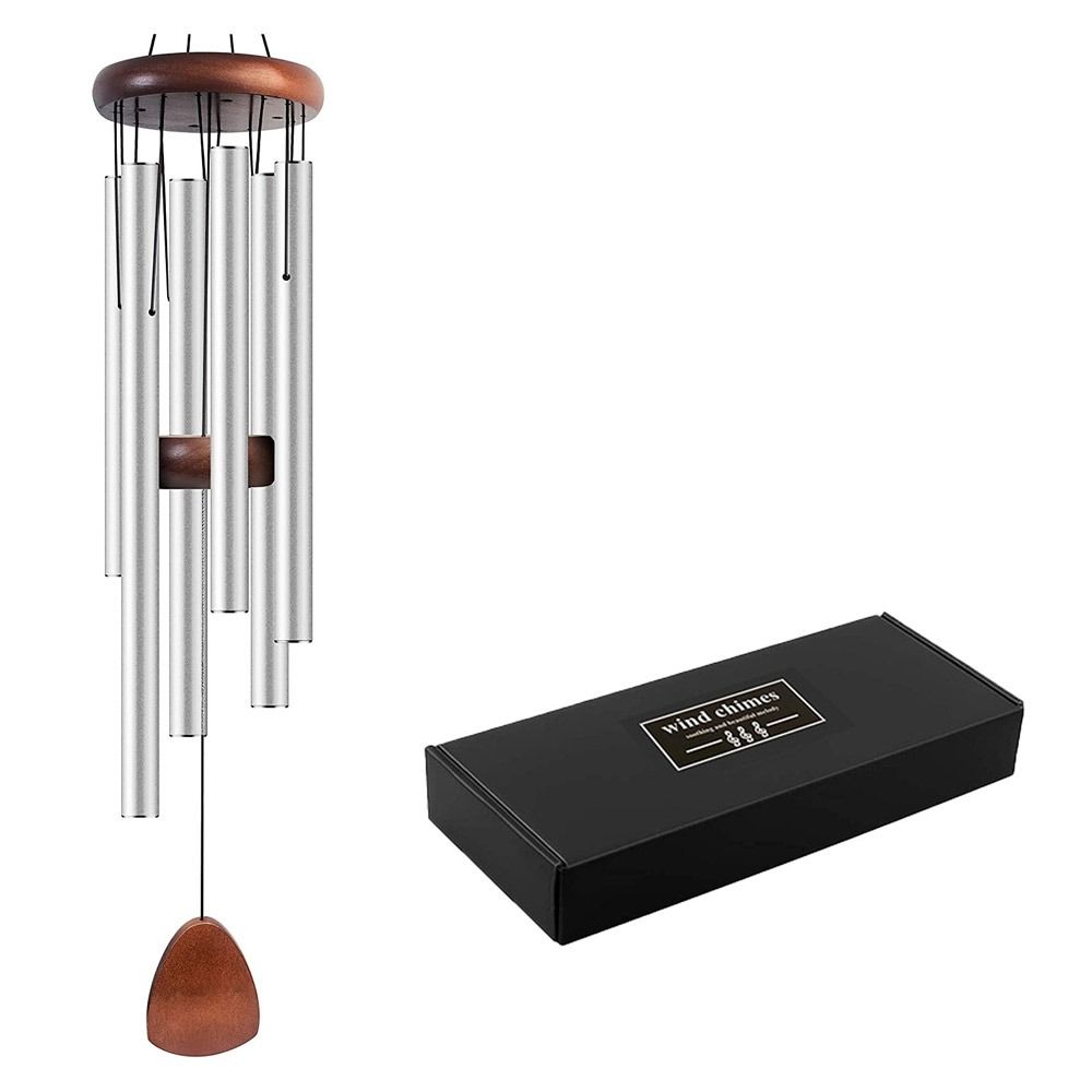 Подарок Памятная Подвеска Колокольчики Ветра 37 Дюймов Дзен Атмосфера Большие Колокольчики Ветра Алюминиевый Декор для Сада Музыкальный Колокольчик Ветра