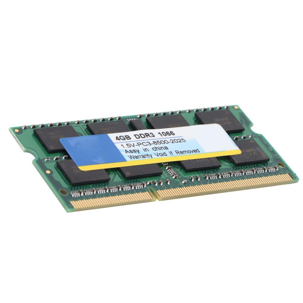 Оперативная память DDR3 4 ГБ 1066 МГц PC3‑8500 204PIN 1,5 В полностью совместимая память для ПК, ноутбука, ноутбука