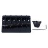 Electric Bass Bridge 5 String Bass Saddle Bridge Thickened Tailpiece Bridge Replacement with Screws